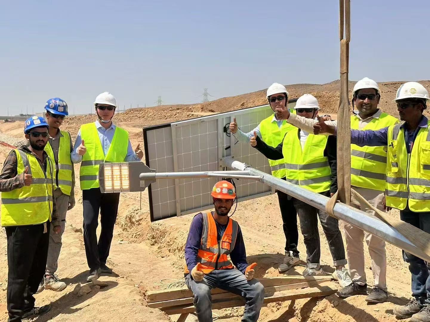 مشروع إضاءة الطرق